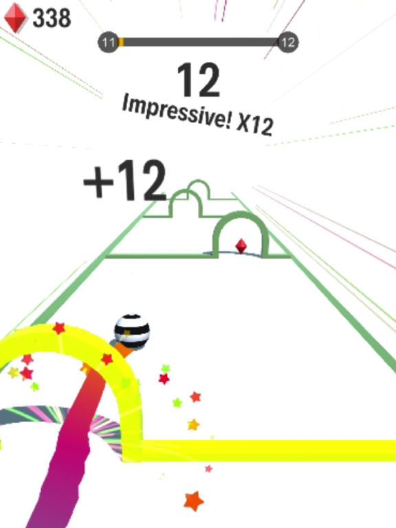 Screenshot #6 pour Crossy Gates-Rush Through Gate