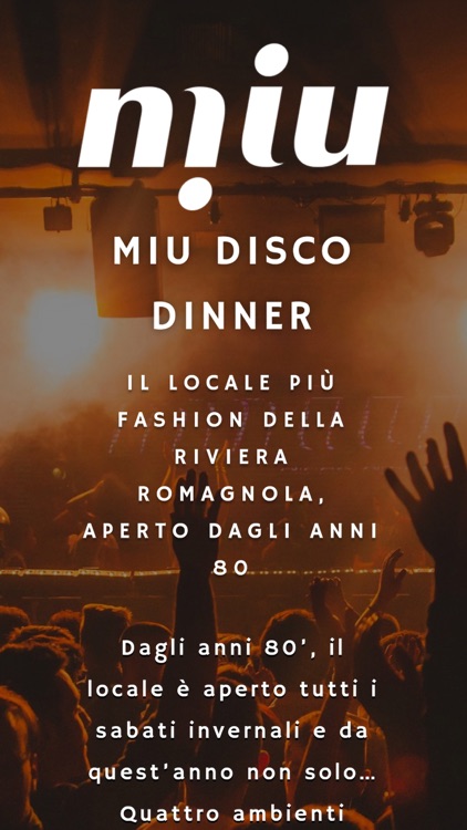 Miu Disco Dinner