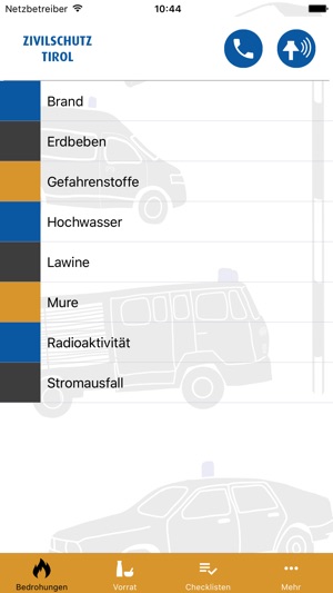 Zivilschutz Land Tirol(圖2)-速報App