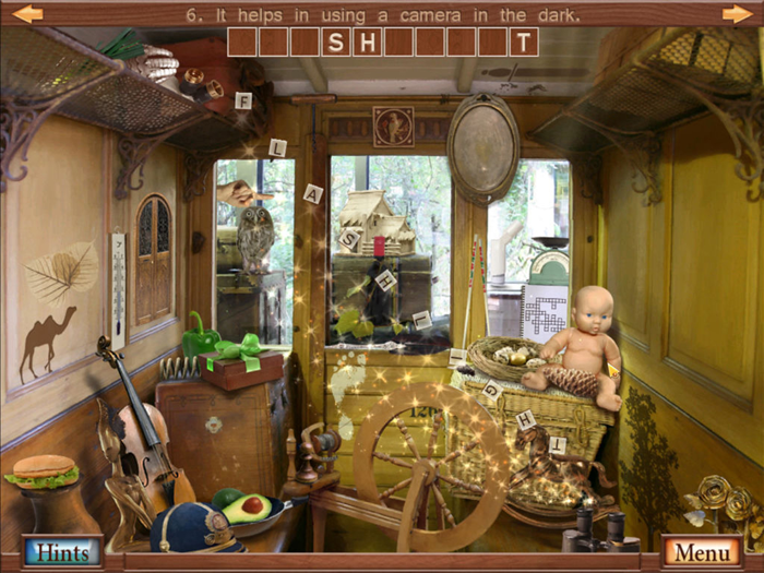 Hidden Object Crosswords HD