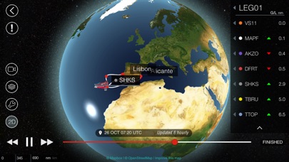 Volvo Ocean Race 3D Tracker screenshot 3