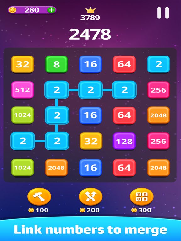 Screenshot #4 pour 2 Link 2048