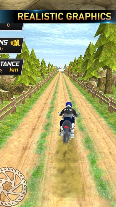 Real Police Bike Driving screenshot 2