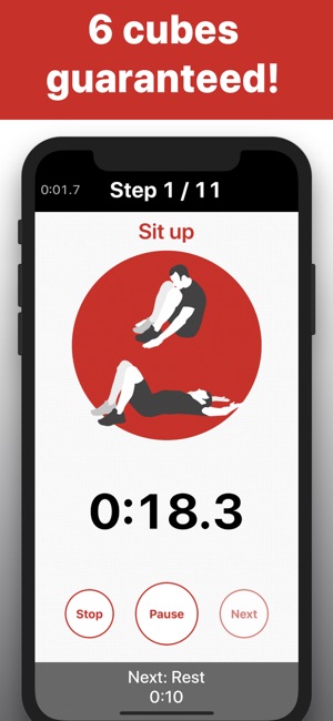 Sit Ups - 6 pack abs trainings(圖2)-速報App