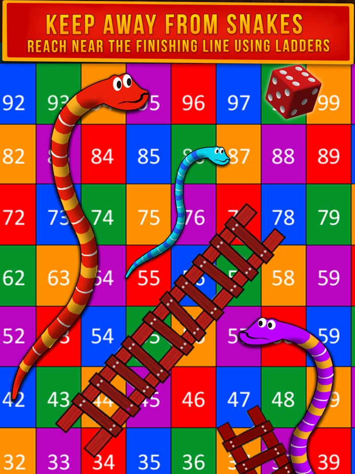 Snakes And Ladders Board Kings