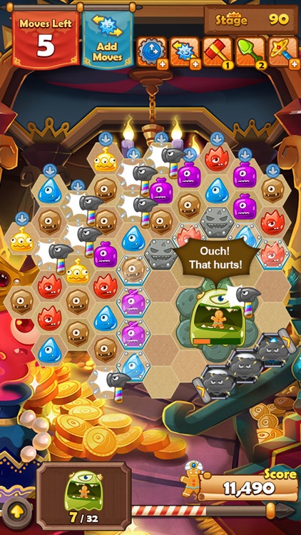 Monster Busters: Hexa Blast screenshot-4