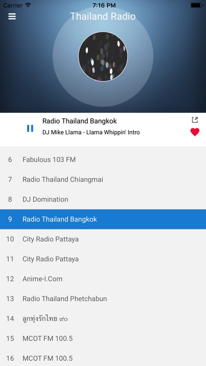 Thailand Radio Station Thai FM screenshot-4