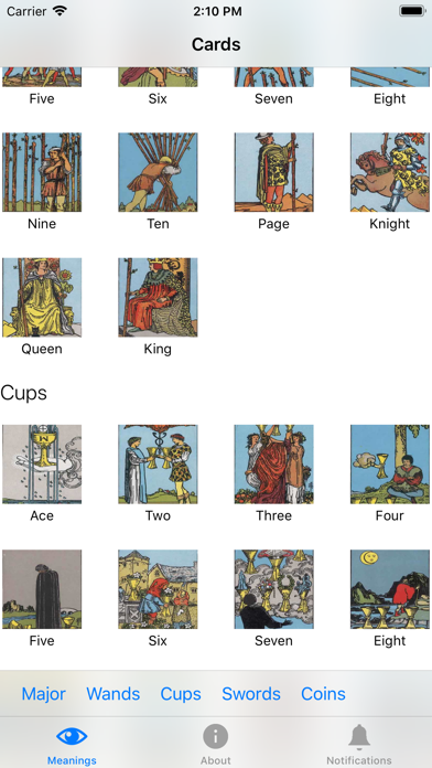 Tarot Meaningsのおすすめ画像1