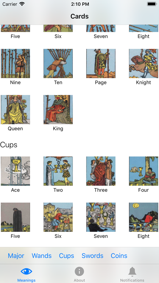 Tarot Meanings - 2.5 - (iOS)