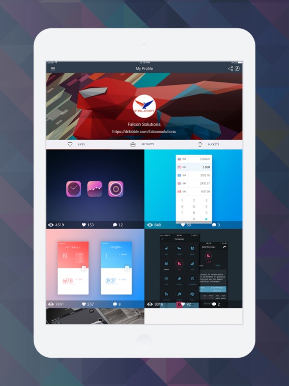 Screenshot #4 pour SlamDunk - Dribbble client