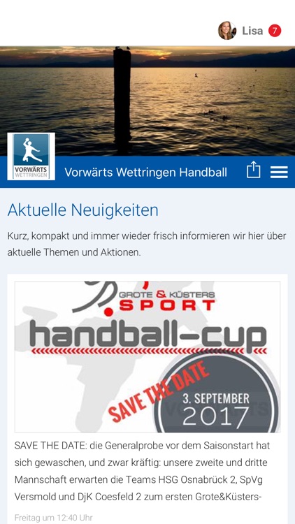 Vorwärts Wettringen Handball