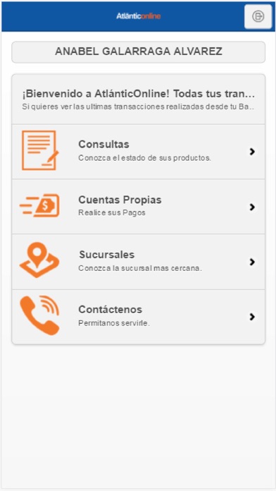 Banco Atlántico screenshot 4