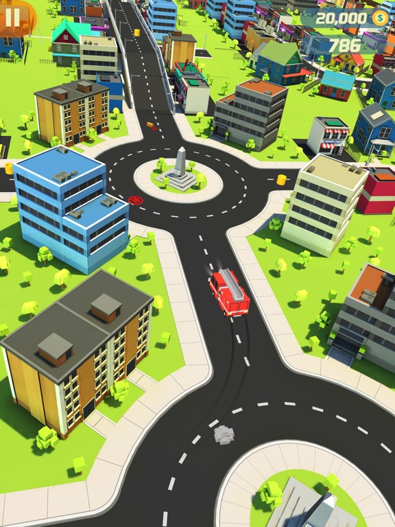 Finger Car Driver Dash iPad screenshot