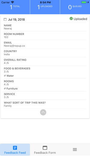 RepUp Feedback App