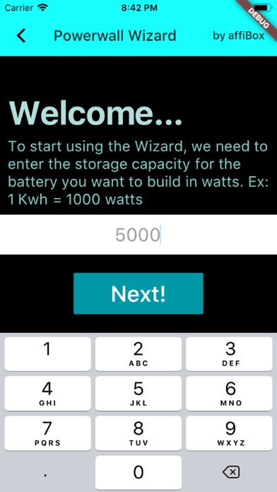 Diy Powerwalls Wizard iPhone screenshot