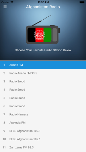 Afghanistan Radio: Afghan FM(圖1)-速報App