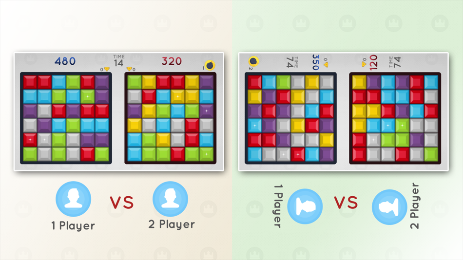 #1. Dual Match-3 (iOS) 由: Jong Jin Kim