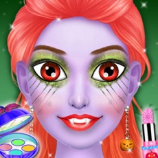 Activities of Halloween Witch Girl Makeover