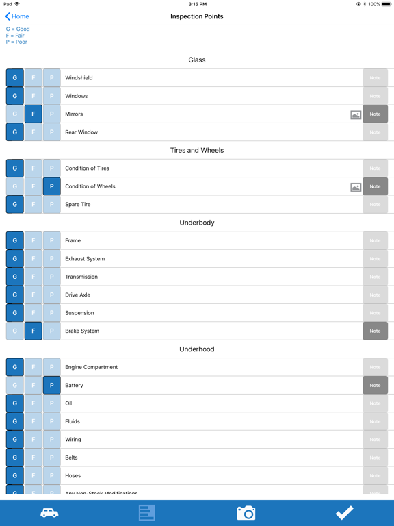 InspectARide iPad screenshot 4 - Business app
