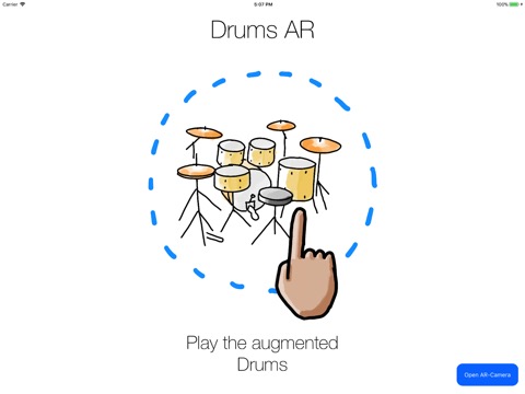 ドラム - 拡張現実のおすすめ画像1