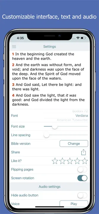 Holy Bible - Daily Reading: Screenshot 5 von 5