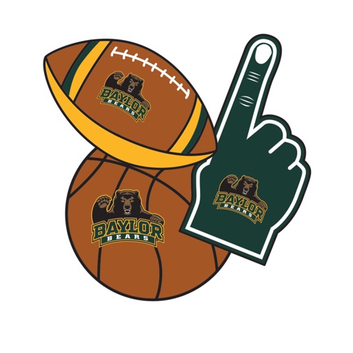 Baylor Bears Selfie Stickers icon