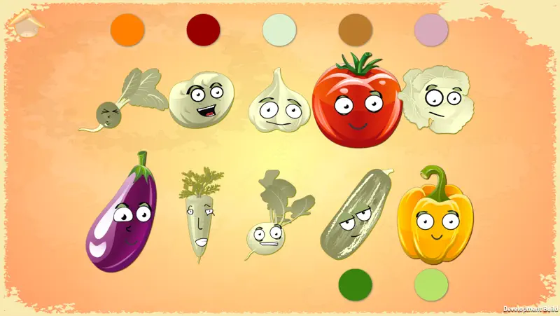 Lustiges Gemüse! Lernspiele für Kinder Kleinkinder screenshot 4 of 5