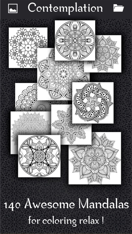 ColoRelax  Coloring Mandala screenshot-5