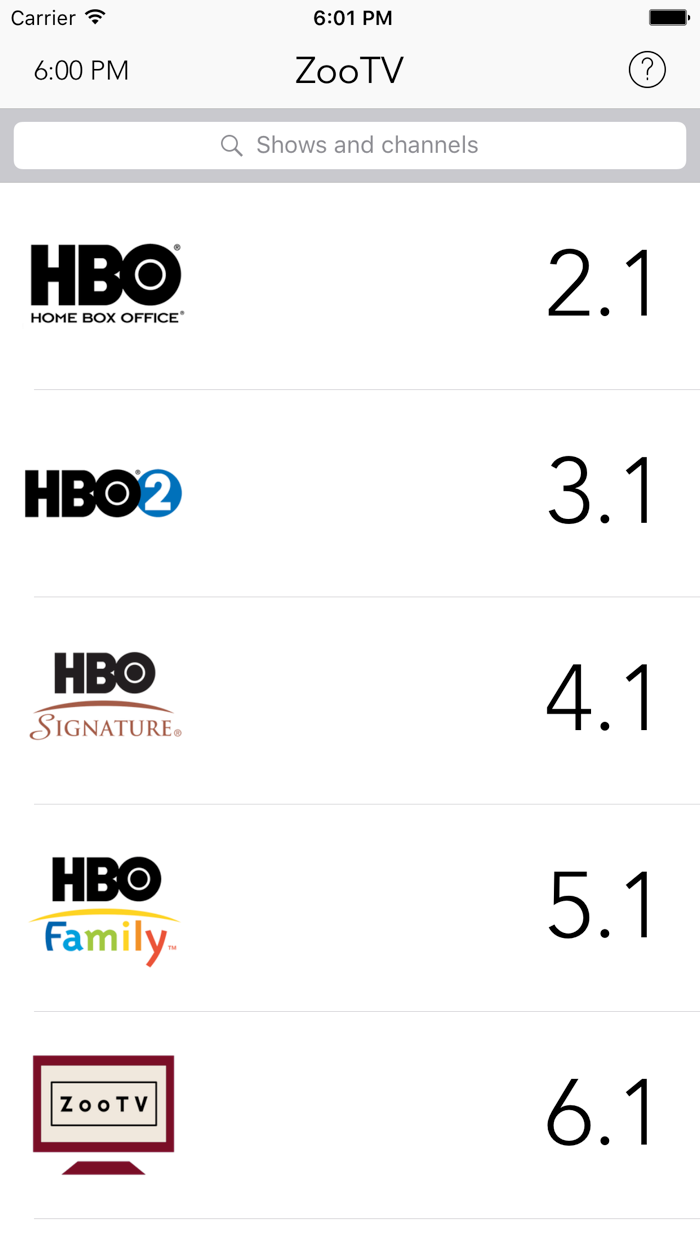ZooTV - UMass Amherst TV Guide