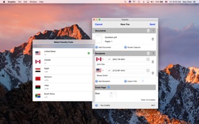 Snapfax - Fax PDF documents screenshot