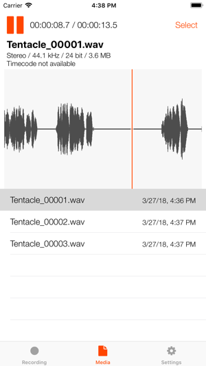 Timecode Audio Recorder(圖2)-速報App