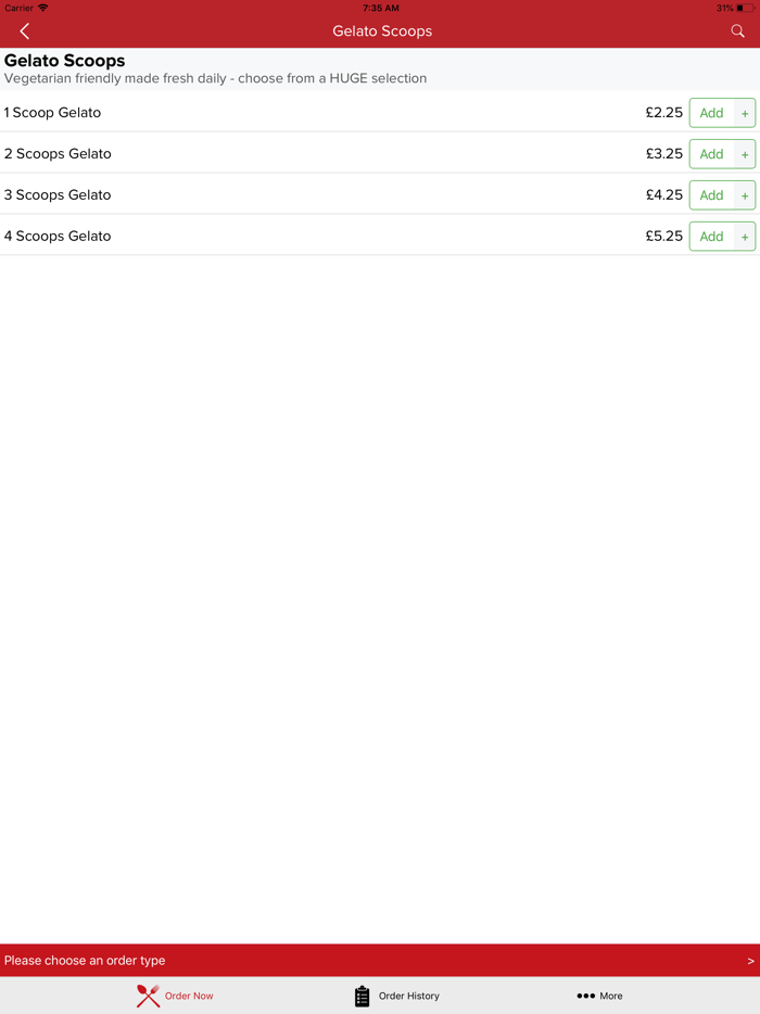 Ice Stone Gelato Bradford