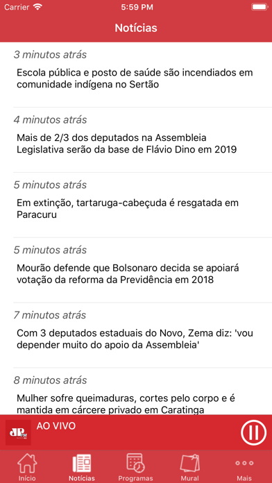 Screenshot #3 pour Jovem Pan Santos