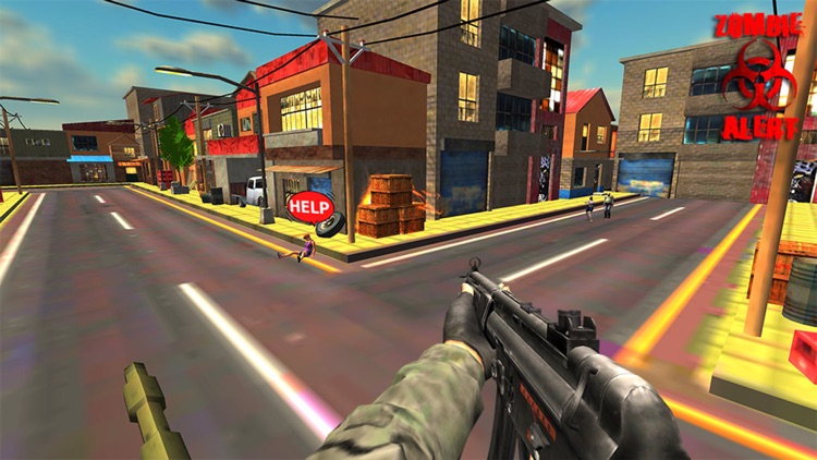 Infected Zombie War : Shooting