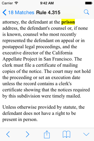 California Criminal Rules (LawStack Series) screenshot 2