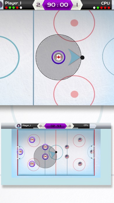 Finger Hockey - Pocket Game screenshot 4