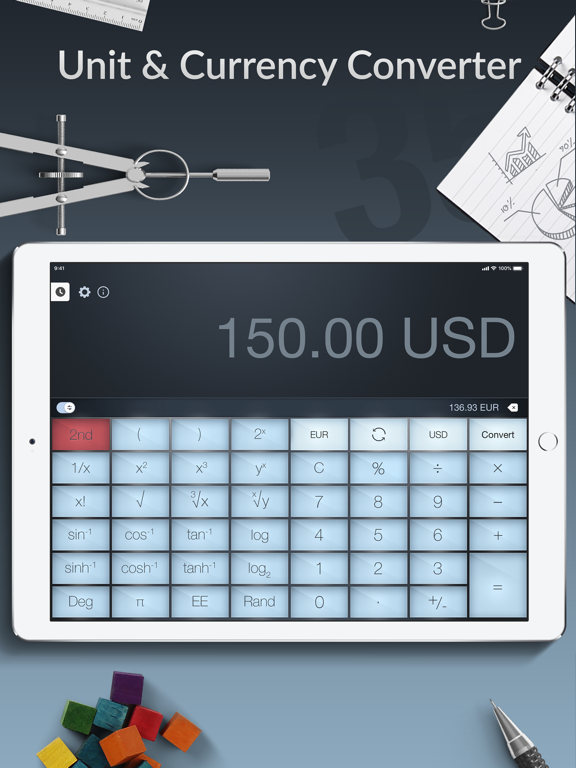 Calculator Pro for iPad Free screenshot 5