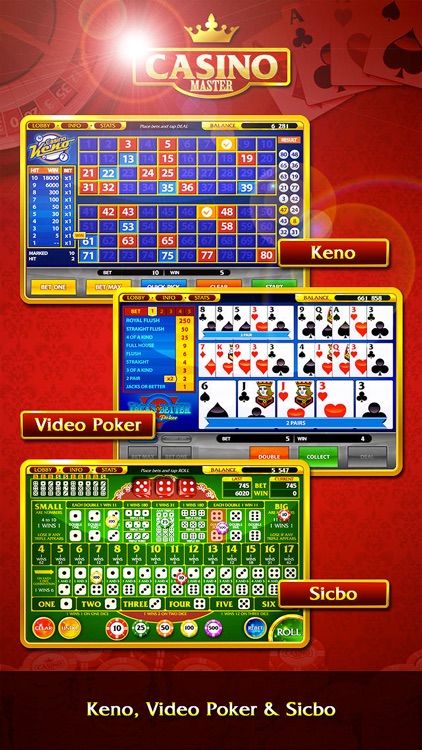 Casino Master - Slots BlackJack Roulette Poker