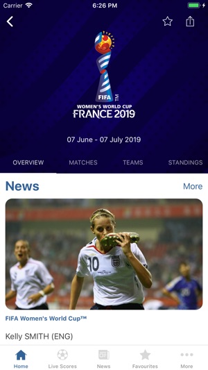 Fifa Soccer News Scores On The App Store