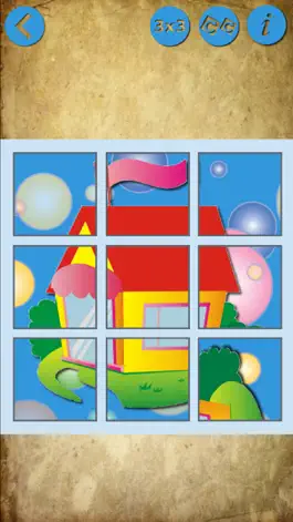 Game screenshot Puzzles - houses for children apk