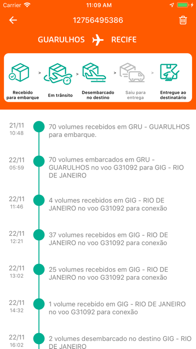 How to cancel & delete GOLLOG - Serviço de Cargas from iphone & ipad 2