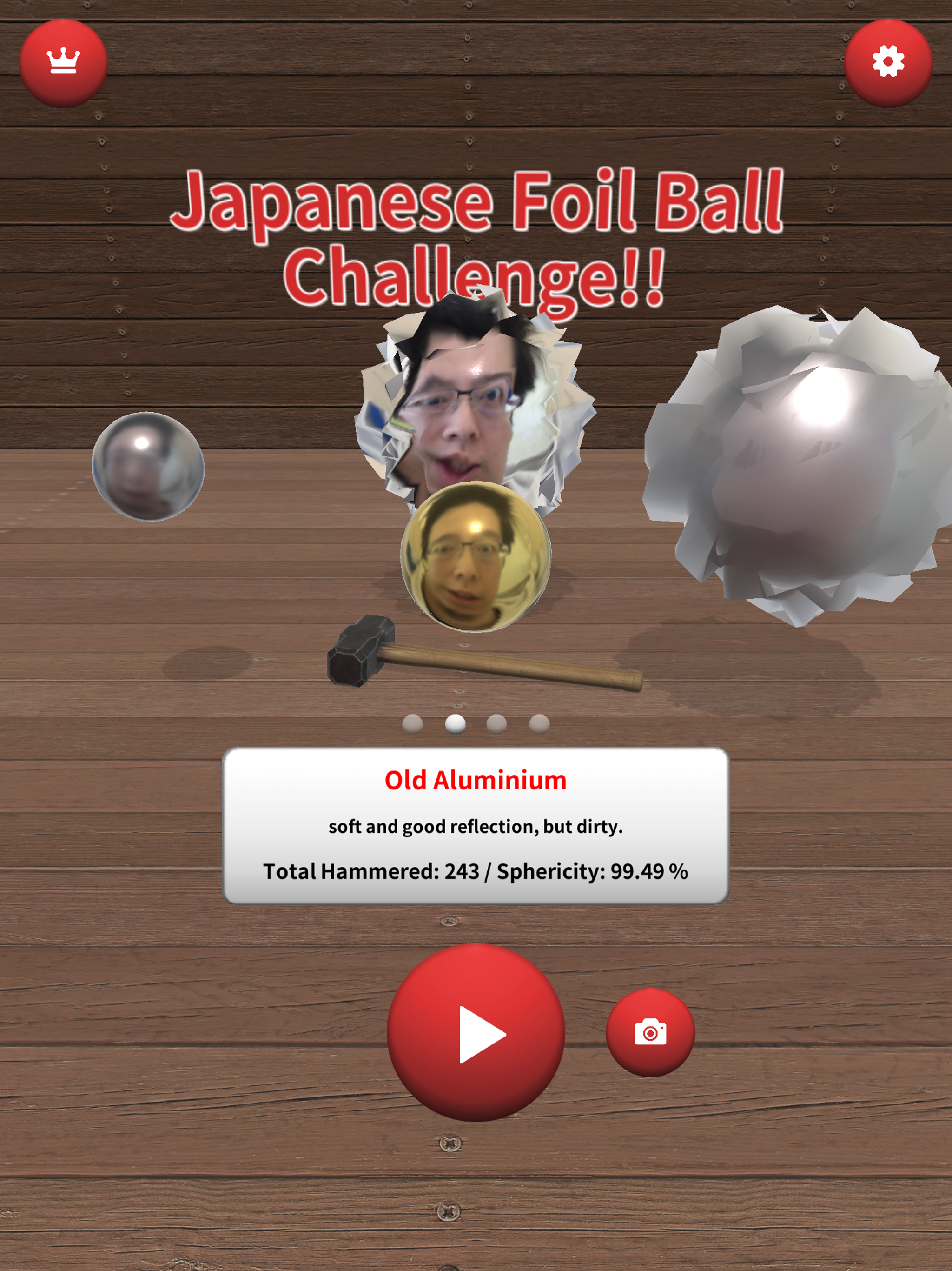 Japanese Foil Ball Challenge!!