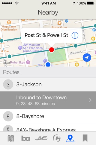 Routesy Pro Bay Area screenshot 2