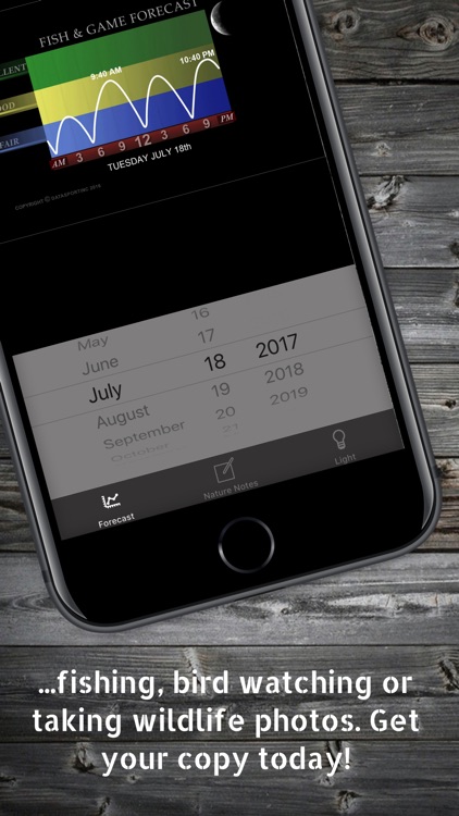 Fish & Game Forecast Datasport