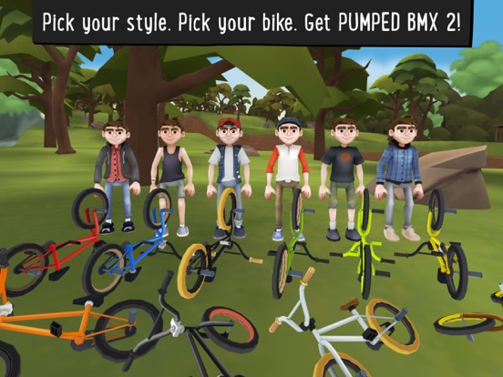 Pumped BMX 2 iPad app afbeelding 5