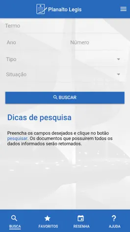 Game screenshot Planalto Legis apk