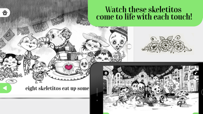 Skeletitos iPhone screenshot 2 - Education app