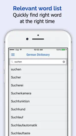 Game screenshot German Dictionary + apk