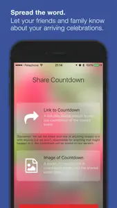 Countdown Timer: Count to Days screenshot #3 for iPhone