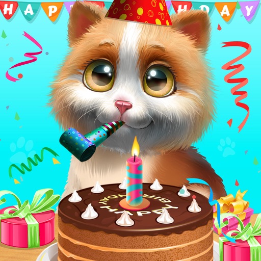 Fluffy Pets Birthday Party Fun icon